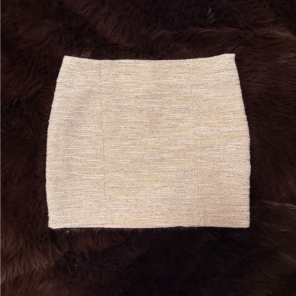 Theory Tweed Mini Skirt